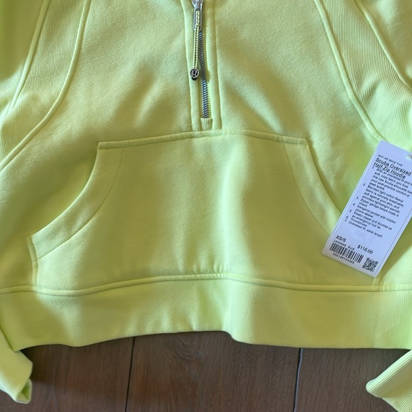 NWT Lululemon Scuba Oversized Half-Zip Hoodie- size XS/S - Picture 5 of 12
